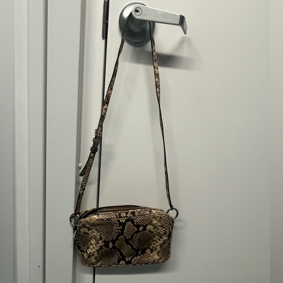 Michael Kors Snake Embossed Crossbody Bag - Picture 4 of 15